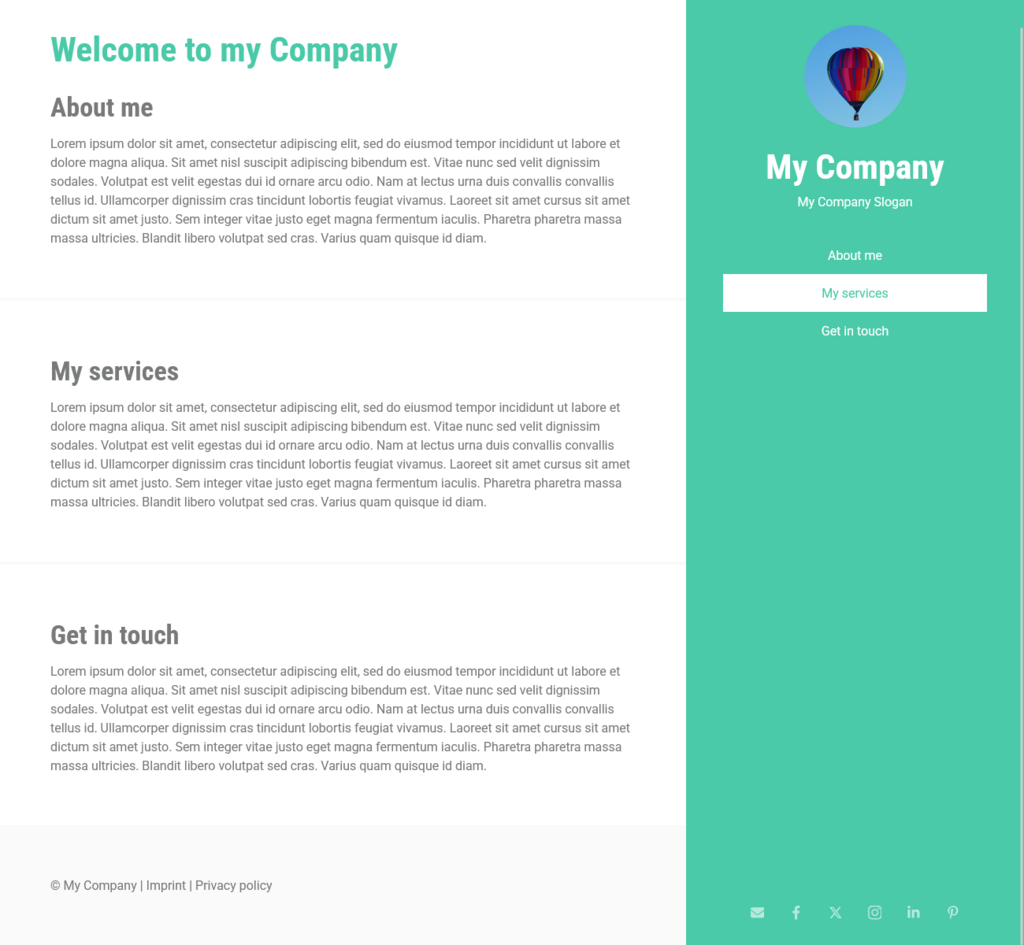 Template About Me S041Rytgde