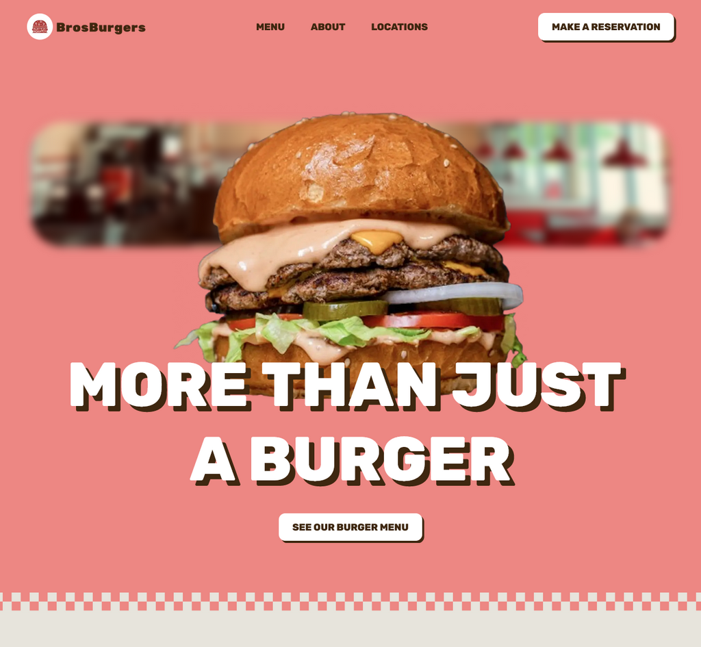 Anteprima del tema BrosBurger