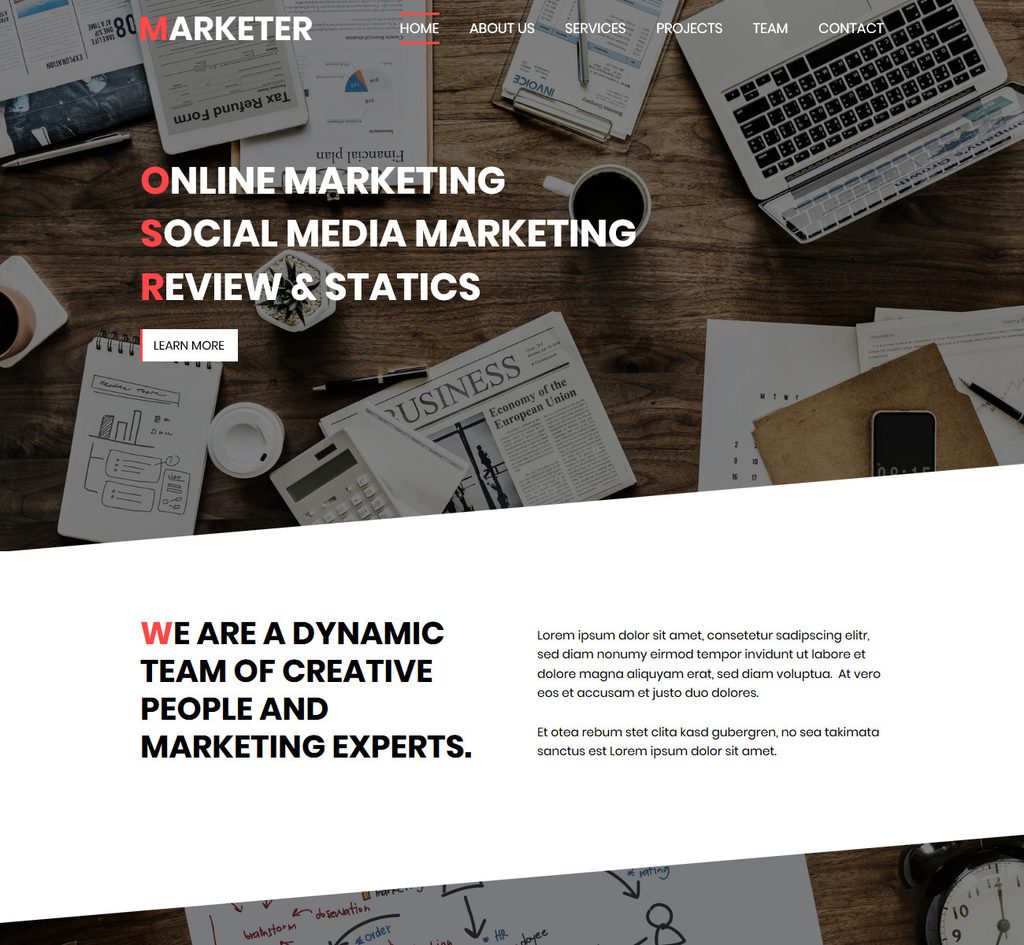 Template Marketer