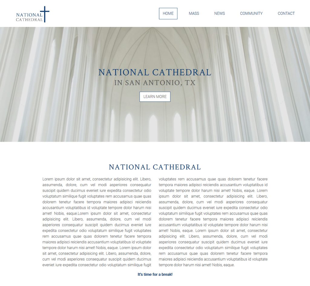 Template National Cathedral