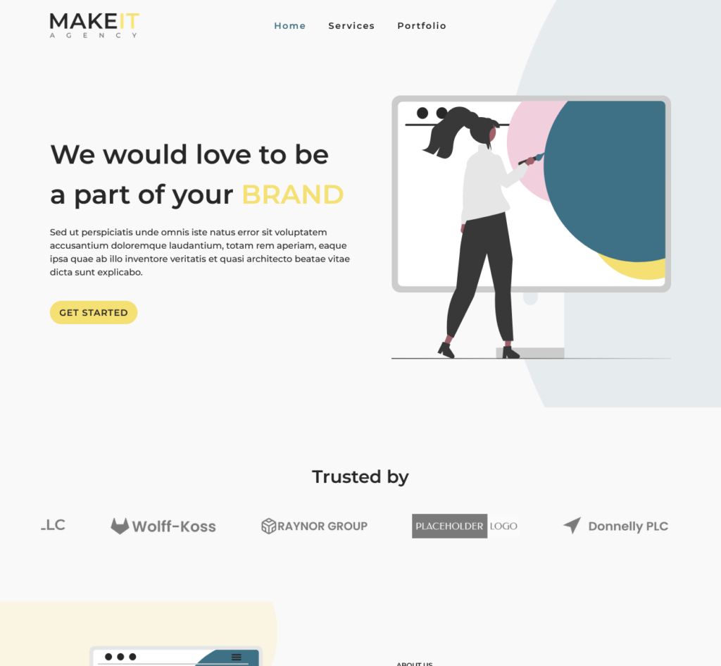 Template Makeit Agency