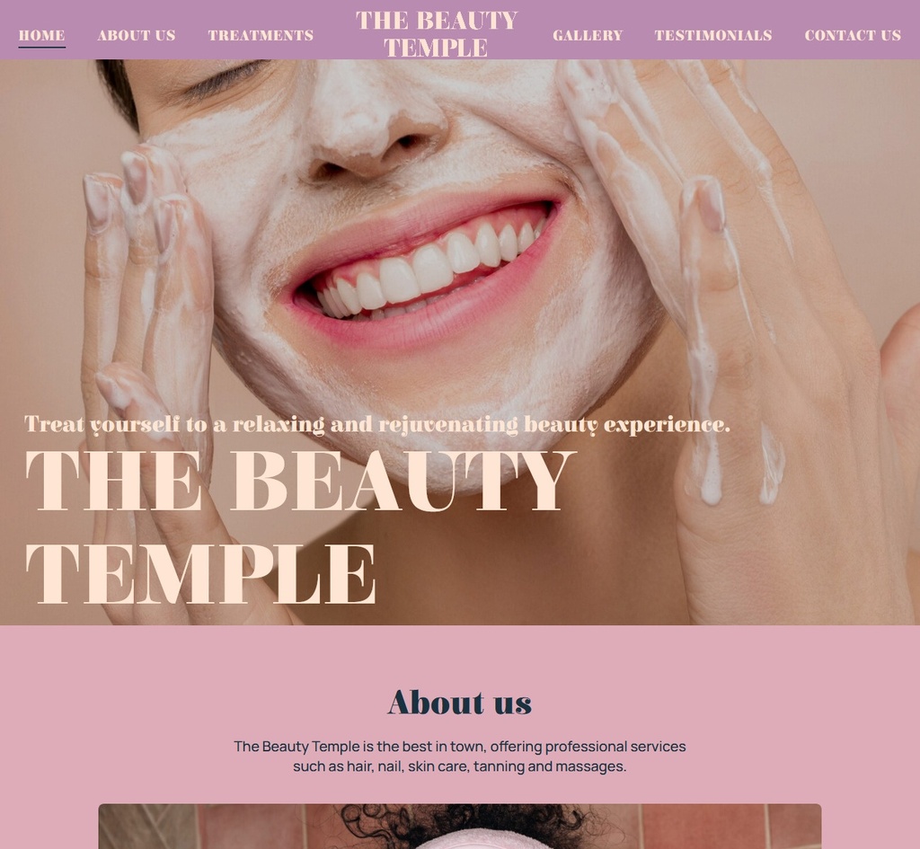 Template Beauty Temple